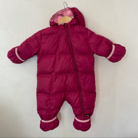 REI Jackets & Coats Rei Down Baby Buntingsnowsuitfull Body Puffer 6